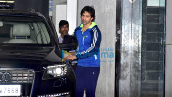 Varun Dhawan spotted outside his gym