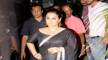 Vidya Balan snapped after a shoot in Bandra