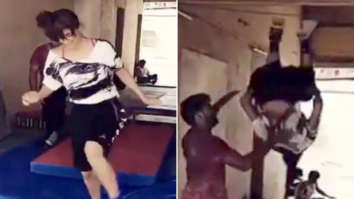WATCH: Disha Patani nails a flip during Ali Abbas Zafar’s Bharat rehearsals