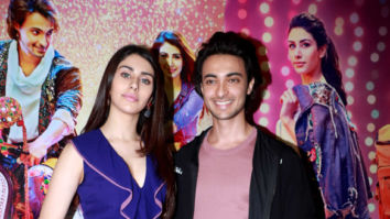 Aayush Sharma and Warina Hussain promote ‘Loveratri’ at K.C College