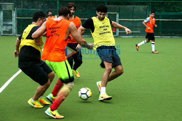 aditya roy kapur snapped during soccer practice 4