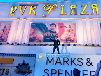 Akshay Kumar and Mouni Roy grace the special screening of Gold at PVR Plaza, CP, New Delhi