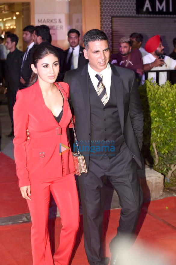 Akshay Kumar and Mouni Roy grace the special screening of Gold at PVR Plaza, CP, New Delhi