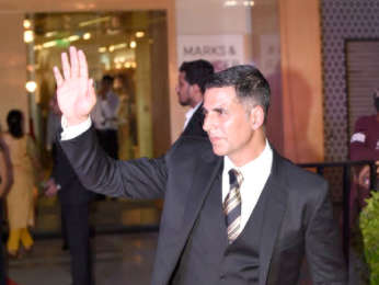 Akshay Kumar and Mouni Roy grace the special screening of Gold at PVR Plaza, CP, New Delhi