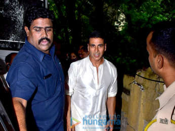 Akshay Kumar snapped post an ad shoot in Bandra