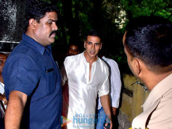 Akshay Kumar snapped post an ad shoot in Bandra