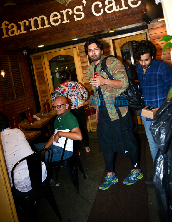 Ali Fazal spotted at Farmers’ Cafe in Bandra Ali Fazal spotted at Farmers’ Cafe in Bandra