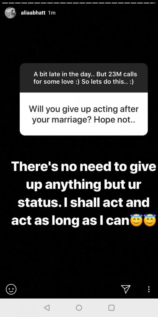 Alia Bhatt revels her career plans after marriage, Ranbir Kapoor are you listening? Alia Bhatt revels her career plans after marriage, Ranbir Kapoor are you listening?