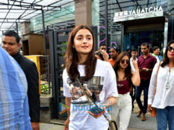 Alia Bhatt snapped at BKC