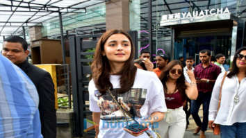 Alia Bhatt snapped at BKC