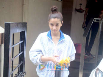Alia Bhatt snapped at Matrix Films' office in Bandra