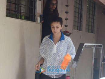 Alia Bhatt snapped at Matrix Films' office in Bandra
