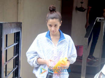 Alia Bhatt snapped at Matrix Films' office in Bandra