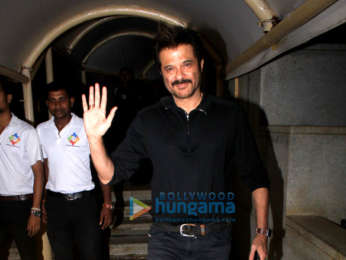 Anil Kapoor spotted at Hemant Oberoi's office in BKC