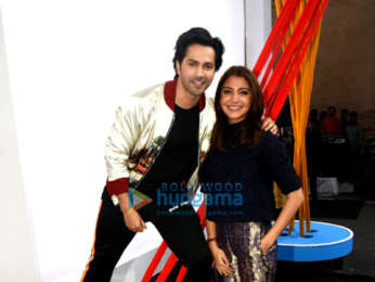 Anushka Sharma and Varun Dhawan grace the trailer launch of their film 'Sui Dhaaga – Made In India'