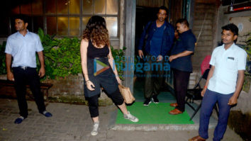Arjun Rampal snapped at Pali Village Cafe