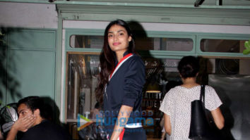Athiya Shetty snapped at Kitchen Garden