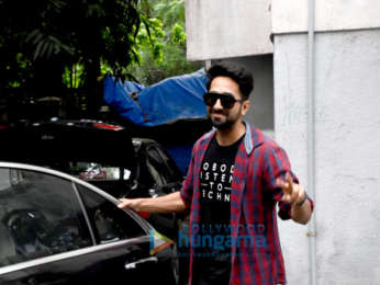 Ayushmann Khurrana snapped in Mumbai