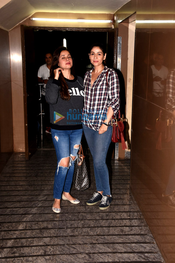 Bhavna Pandey and Neelam Kothari snapped at PVR Juhu Bhavna Pandey and Neelam Kothari snapped at PVR Juhu