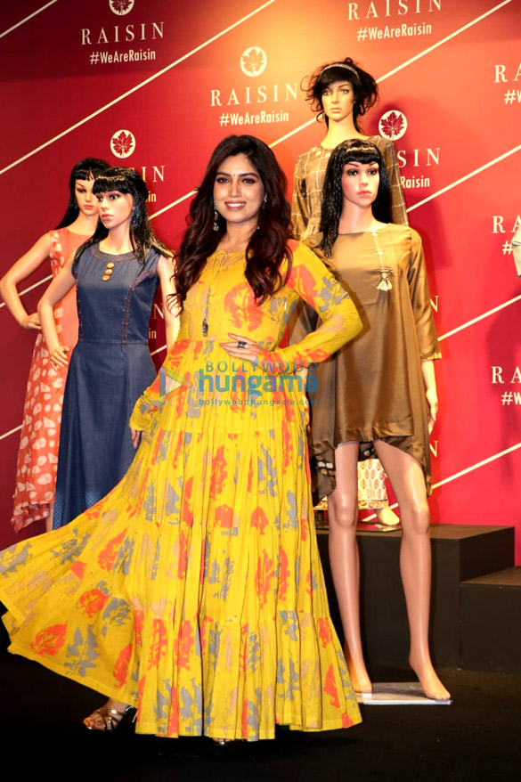 Bhumi Pednekar graces the launch of Raisin –  Contemporary Fusion Wear