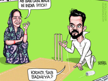 Bollywood Toons: Virat dedicates his Trentbridge innings to wife Anushka! Bollywood Toons: Virat dedicates his Trentbridge innings to wife Anushka!