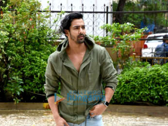 Gurmeet Choudhary and Harshvardhan Rane snapped promoting their film Paltan
