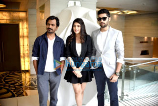 Cast of Genius promote their film in Delhi