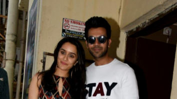 Cast of Stree promote their film