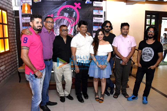 celebs attend the press conference of the film hill view villa 2
