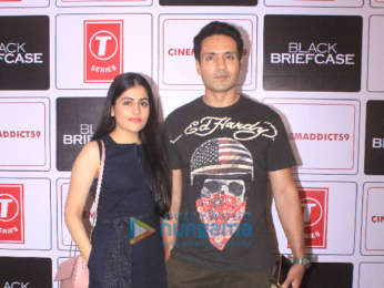 Celebs grace the preview of Maniesh Paul's short film 'Black Briefcase'