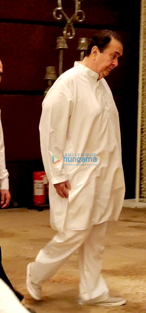 celebs snapped attending the late rajan nandas prayer meet 3