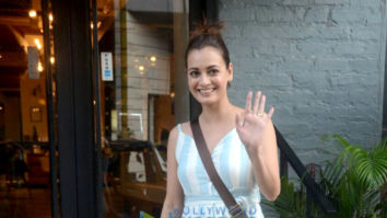 Dia Mirza snapped in Bandra