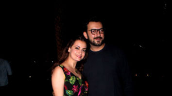 Dia Mirza snapped with her husband at Yauatcha in BKC