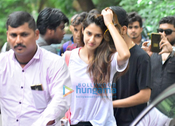 Disha Patani snapped after dance class in Bandra