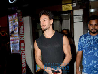 Disha Patni, Tiger Shroff and Aditi Rao Hydari spotted at Bastian
