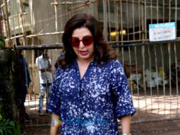 Farah Khan and Shweta Nanda snapped at Kromakay salon in Juhu