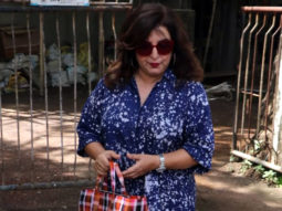 Farah Khan and Shweta Nanda snapped at Kromakay salon in Juhu