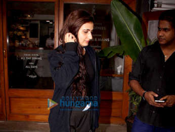 Fatima Sana Shaikh spotted at Sequel Cafe in Bandra