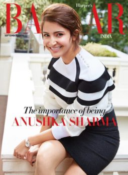 Anushka Sharma On The Cover Of Harper's Bazaar