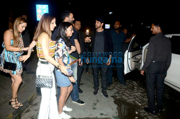 hrithik roshan sussanne khan and others snapped at yauatcha in bkc 2