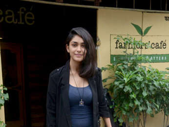 Huma Qureshi and Mrunal Thakur snapped at Farmers' Cafe in Bandra