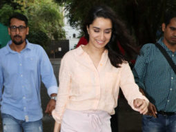 SPOTTED: Shraddha Kapoor at Sunny Super Sound for Dubbing