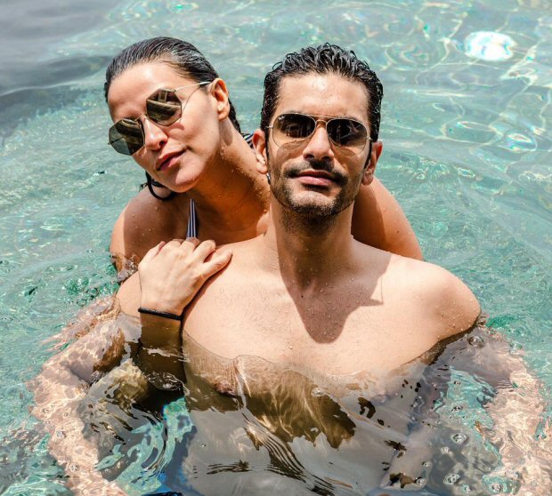 IN LOVE: Angad Bedi and Neha Dhupia take off on a fun-filled and romantic honeymoon [see pics]