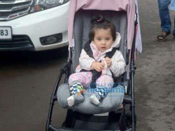 Inaaya Naumi Kemmu snapped in Khar