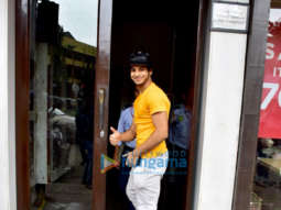 Ishaan Khatter, Khushi Kapoor and Janhvi Kapoor snapped at Bastian in Bandra