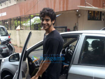 Ishaan Khatter snapped at the Matrix office in Bandra
