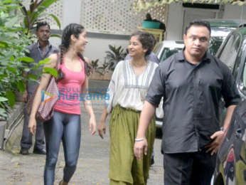 Janhvi Kapoor snapped outside Gauri Shinde's office in Bandra