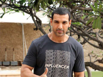 John Abraham, Aisha Sharma and Manoj Bajpayee does a photoshoot for Satyamave Jayate