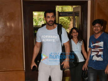 John Abraham snapped in Juhu