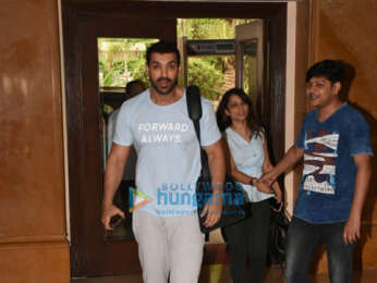 John Abraham snapped in Juhu